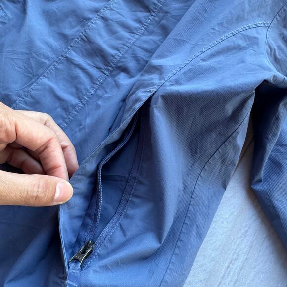 The North Face Dryvent Kids XS (6) Waterproof Hooded Rain Coat Jacket Blue - Picture 6 of 11